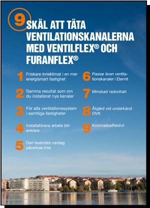 9 skäl att använda FuranFlex VentilFlex